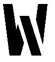 LETTER "W" STENCIL FROM 4" TO 96" TALL