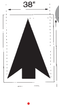 FEDERAL STRAIGHT ARROW HEAD ONLY